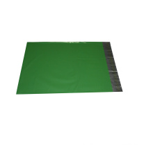 Non Intermediary Customizable Garment Packing Adhesive Seal Green Bag